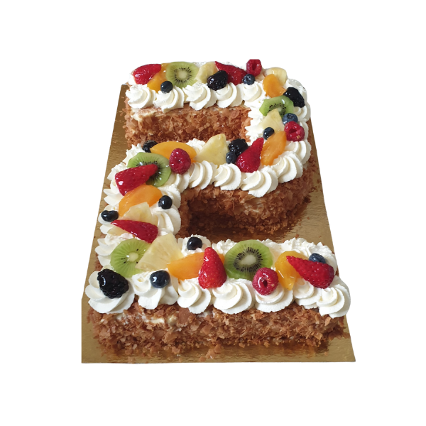 PATISSERIE NUMBER CAKE EXOTIQUE