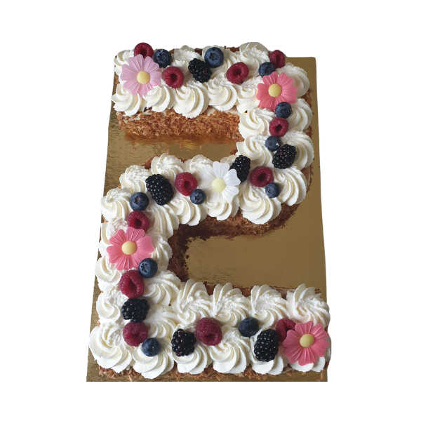 TRAITEUR PATISSERIE NUMBER CAKE FRUITS ROUGES