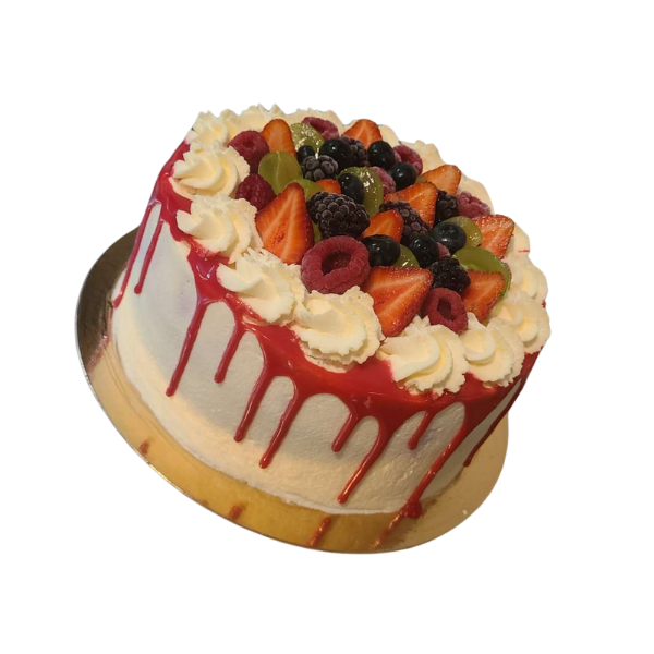 TRAITEUR PATISSERIE LAYER CAKE FRUITS ROUGES